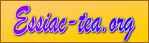 Essiac-Tea.org Home Page Banner directs visitor to the Home Page
