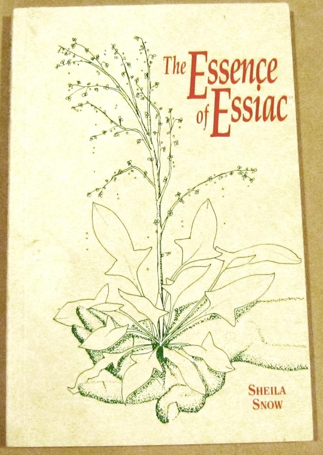 THE ESSENCE OF ESSIAC WAS SHEILA SNOW’S FIRST BOOK DOCUMENTING THE ESSIAC TEA FORMULA AND HISTORY