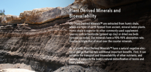 HUMIC SHALE HARVESTING AREA WHERE THESE PLANT-BASED MINERALS ARE DUG UP
